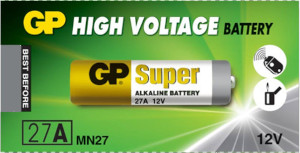 batería alcalina 27A