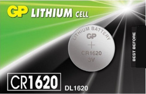 baterías CR1620