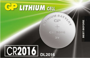 baterías CR2016