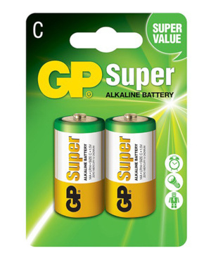 batería alcalina tipo C